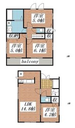 葛飾区西水元１０の物件間取画像